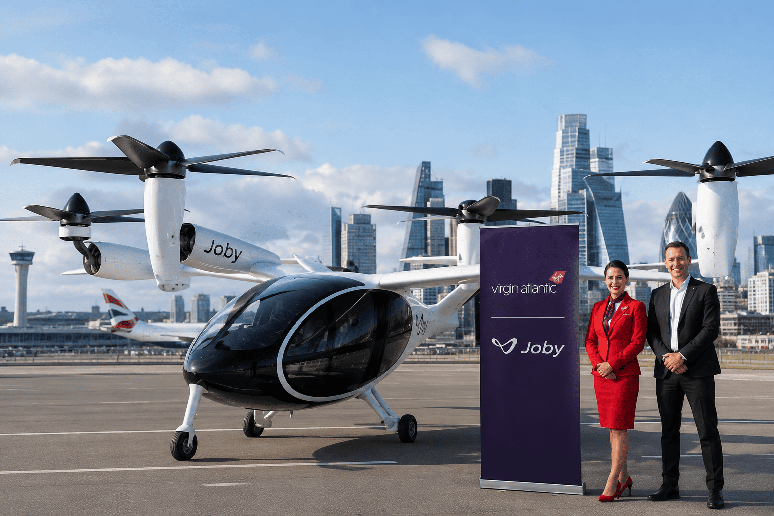 Royaume-Uni : Joby et Virgin Atlantic officialisent leur partenariat pour les taxis aériens